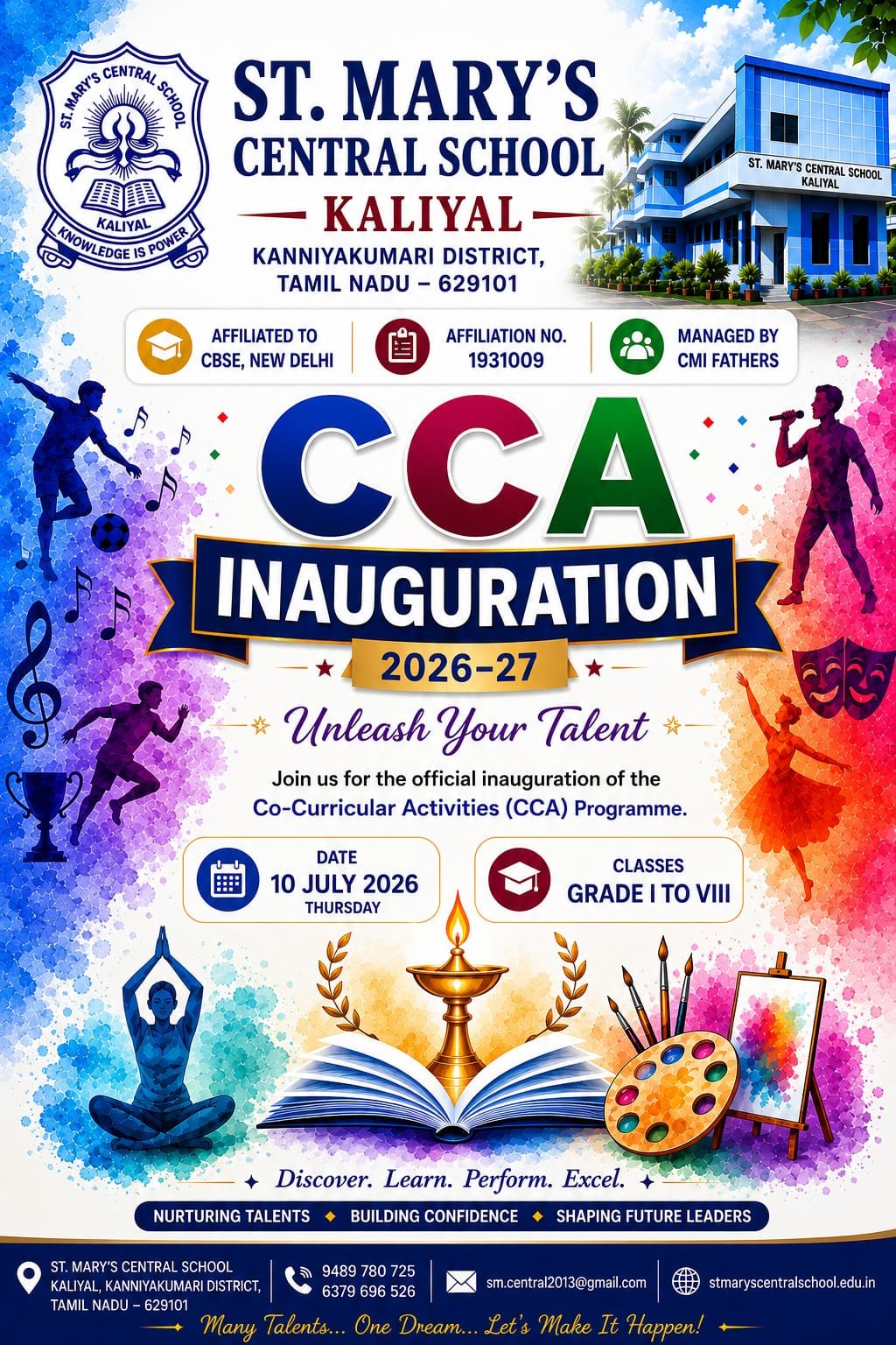 CCA INAUGURATION 2026-2027