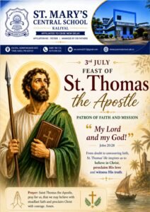 Read more about the article Feast of St.Thomas The Apostle